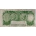 AUSTRALIA 1961 . ONE 1 POUND BANKNOTE . ERROR . PRINTING SHIFT